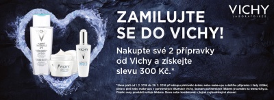 Zamilujte se do VICHY a zskejte slevu 300 K.