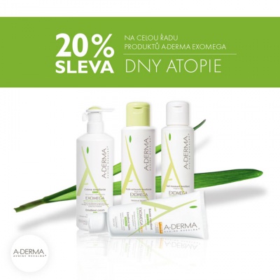 A-DERMA Exomega - sleva 20%