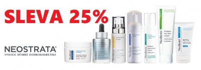 Sleva 25% na kosmetiku NeoStrata