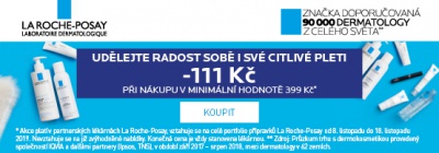 Sleva -111 K na kosmetiku La Roche-Posay