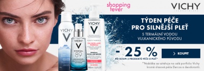 Shopping FEVER a sleva 25% na kosmetiku VICHY