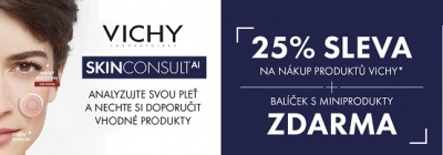 Sleva 25% na kosmetiku VICHY