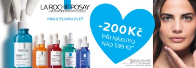 Sleva 200 K na kosmetiku La Roche-Posay