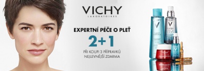 Kosmetika VICHY v akci 2+1