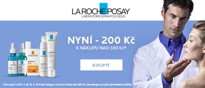 Sleva 200 K na kosmetiku La Roche-Posay