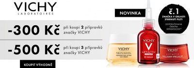 VICHY sleva 300 K nebo 500 K