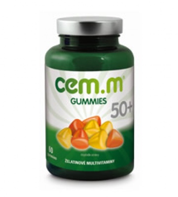 CEM-M Gummies 50+ - novinka na trhu pro dospl nad 50 let.