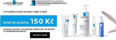 Kosmetika La Roche-Posay se slevou 150 K