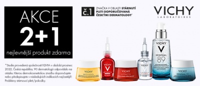 Kosmetika VICHY v akci 2+1