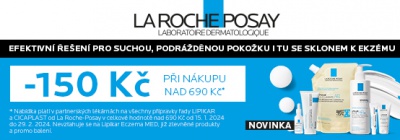 Kosmetika La Roche-Posay se slevou 150 Kč