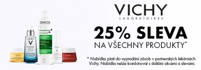 Kosmetika VICHY se slevou 25%