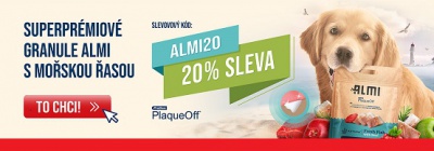 Prmiov krmivo pro psy se slevou 20%