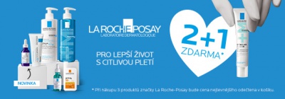 Kosmetika La Roche-Posay v akci 2+1