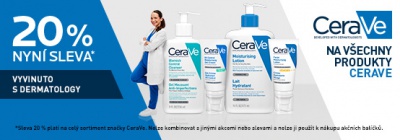 Kosmetika CeraVe se slevou 20%