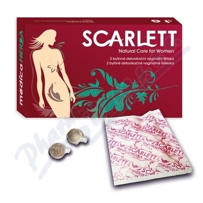 SCARLETT - Bylinn detoxikan vaginln tlsko