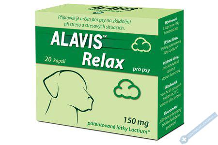 ALAVIS Relax 150mg pro psy 20 kapsl