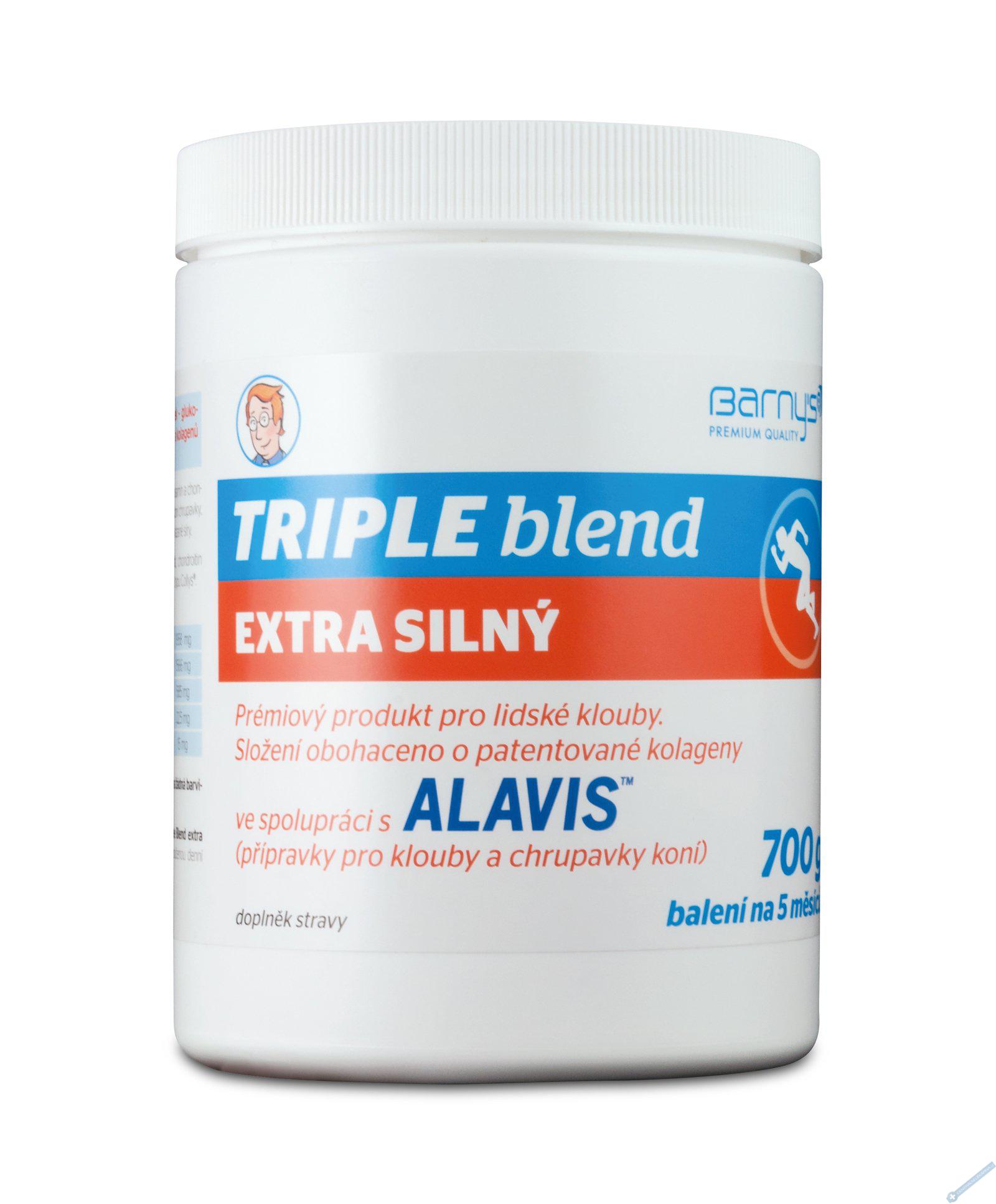 Barny&#39;s Triple Blend Extra Silný 700g