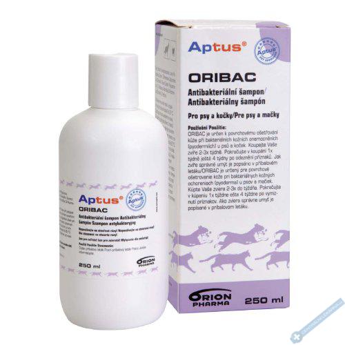 Aptus Oribac antibakteriln ampon 250ml pro psy a koky
