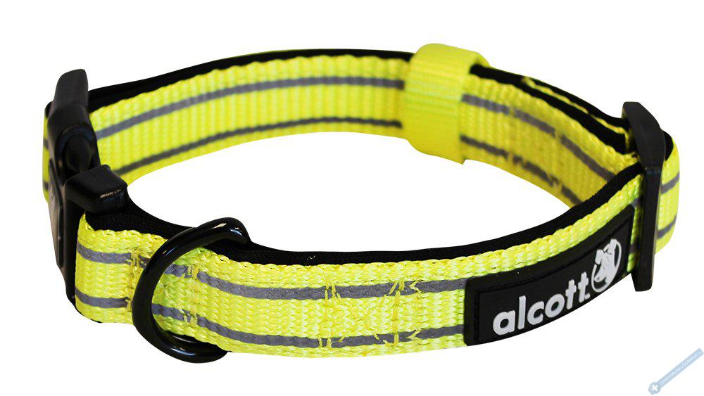 Alcott Reflexn obojek pro psy Adventure lut velikost L