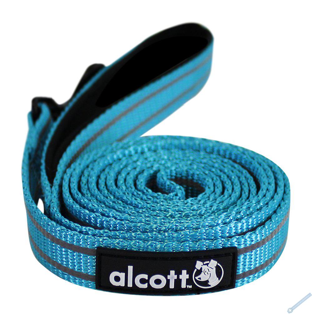 Alcott Reflexní vodítko pro psy modré velikost M