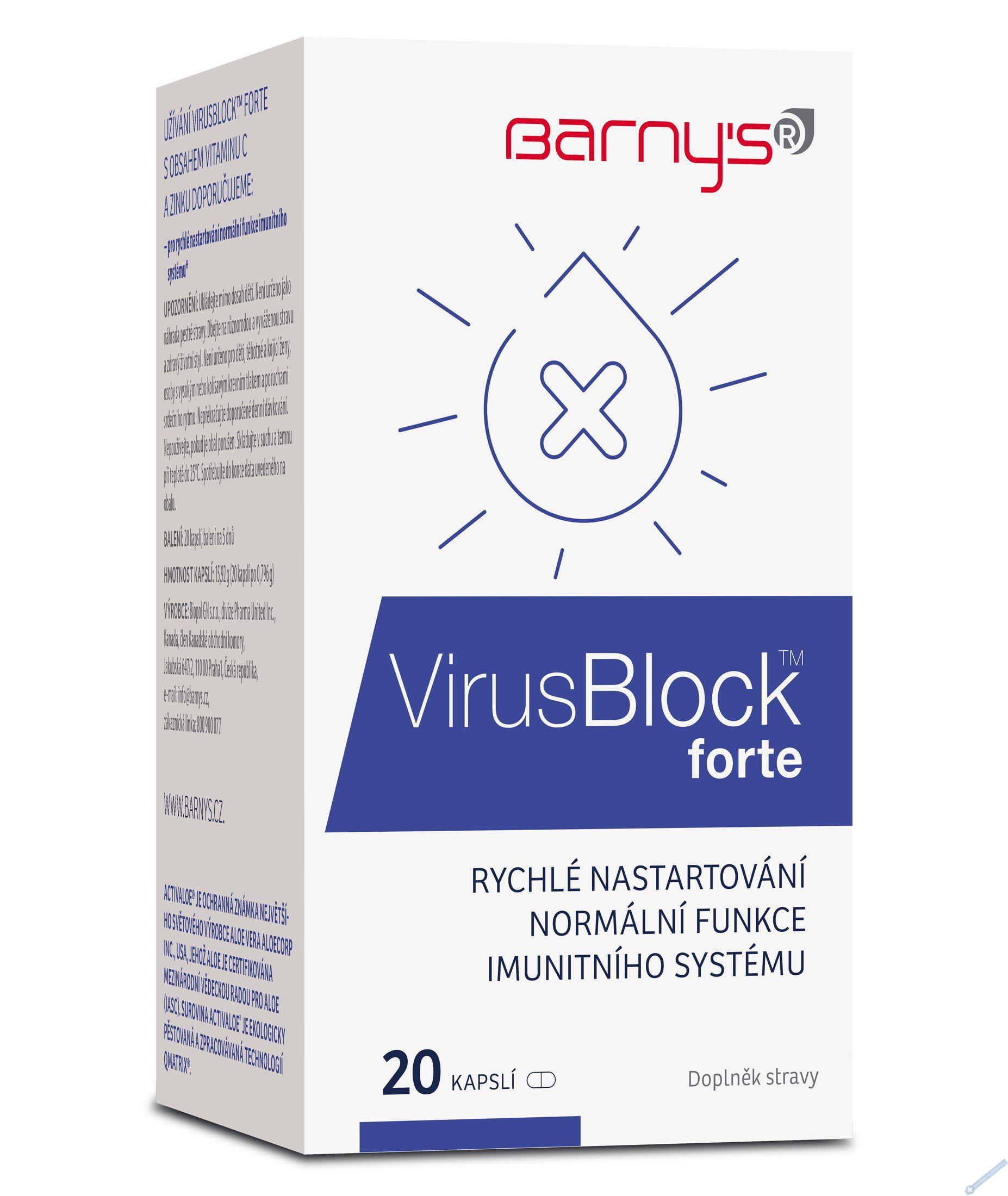 Barny's VirusBlock forte 20 kapsl