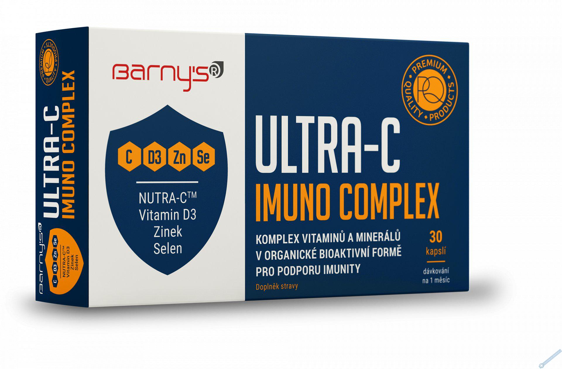 Barny&#39;s ULTRA-C Imuno Complex 30 kapslí