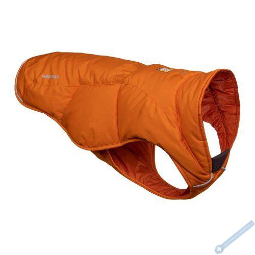 RUFFWEAR Quinzee Zimn bunda pro psy Campfire Orange XS
