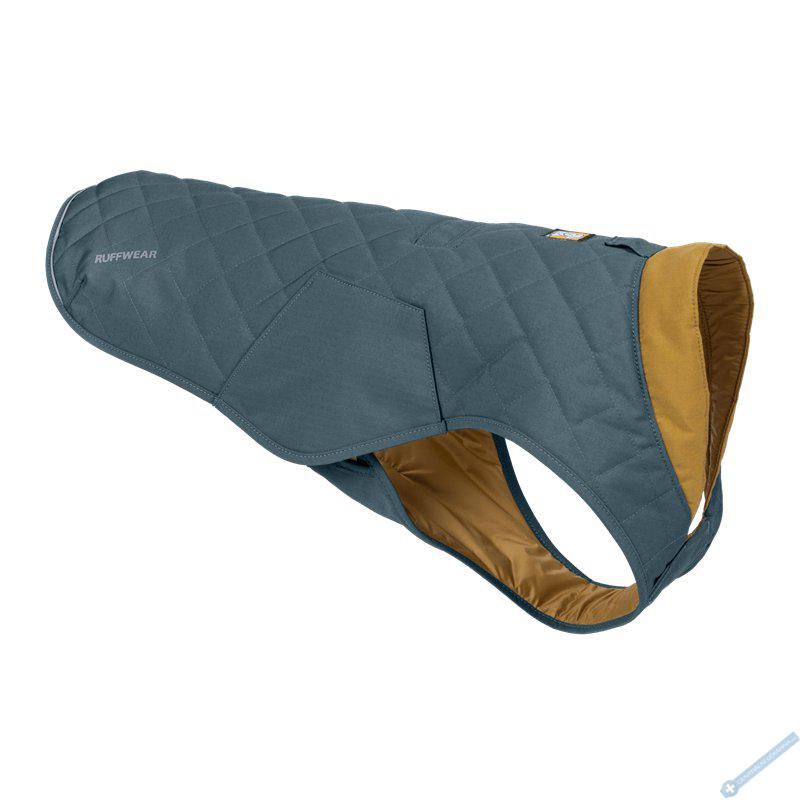 RUFFWEAR Stumptown Zimn bunda pro psy Orion Blue XXS