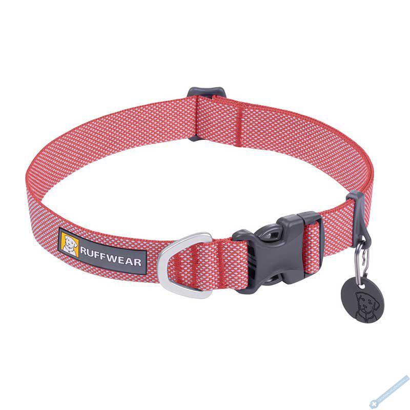 RUFFWEAR Hi & Light™ Obojek pro psy Salmon Pink 28-36cm