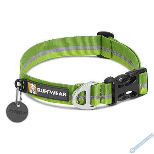 Ruffwear obojek pro psy Crag collar, zelen, velikost 28 - 36cm