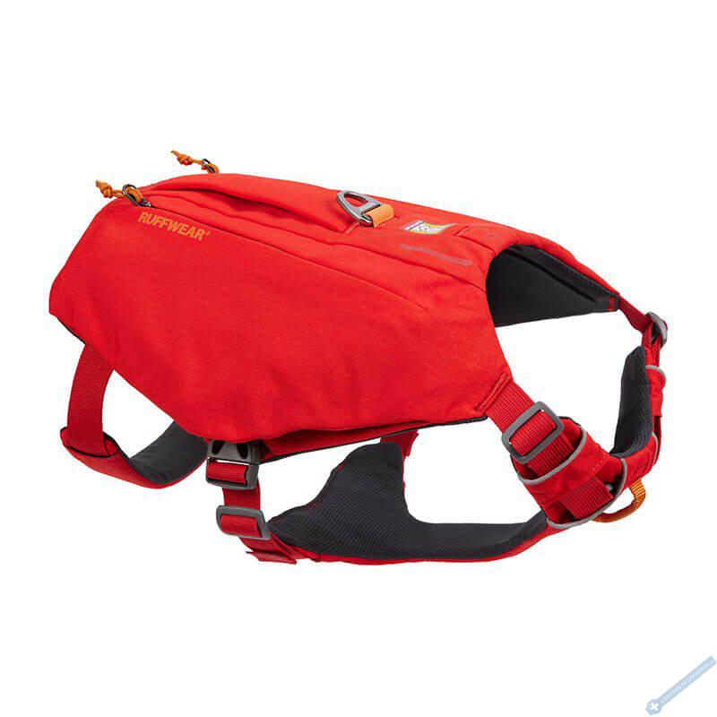 Postroj pro psy Ruffwear Switchbak-red-sumac-M