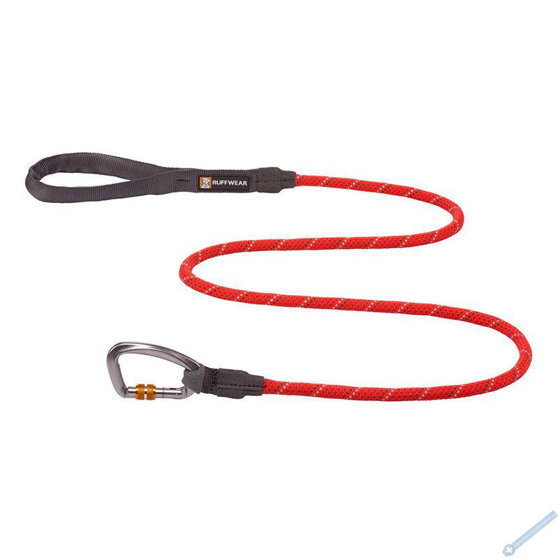 RUFFWEAR Knot-a-Leash Vodtko pro psy Red Sumac S