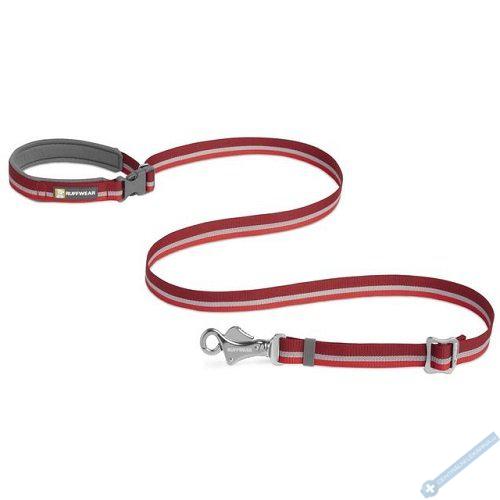 Vodtko pro psy Ruffwear Crag Dog Leash-cindercone-red