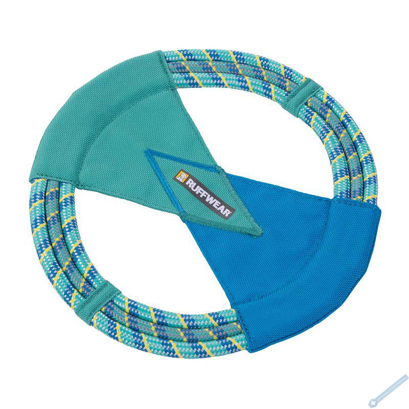 Ruffwear Pacific Ring Hraka pro psy Aurora Teal 27cm