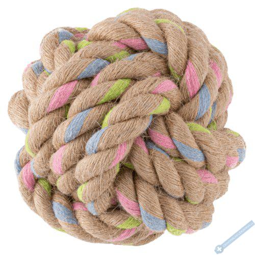 Hračky pro psy, Beco Hemp Rope - Chunky Ball-S