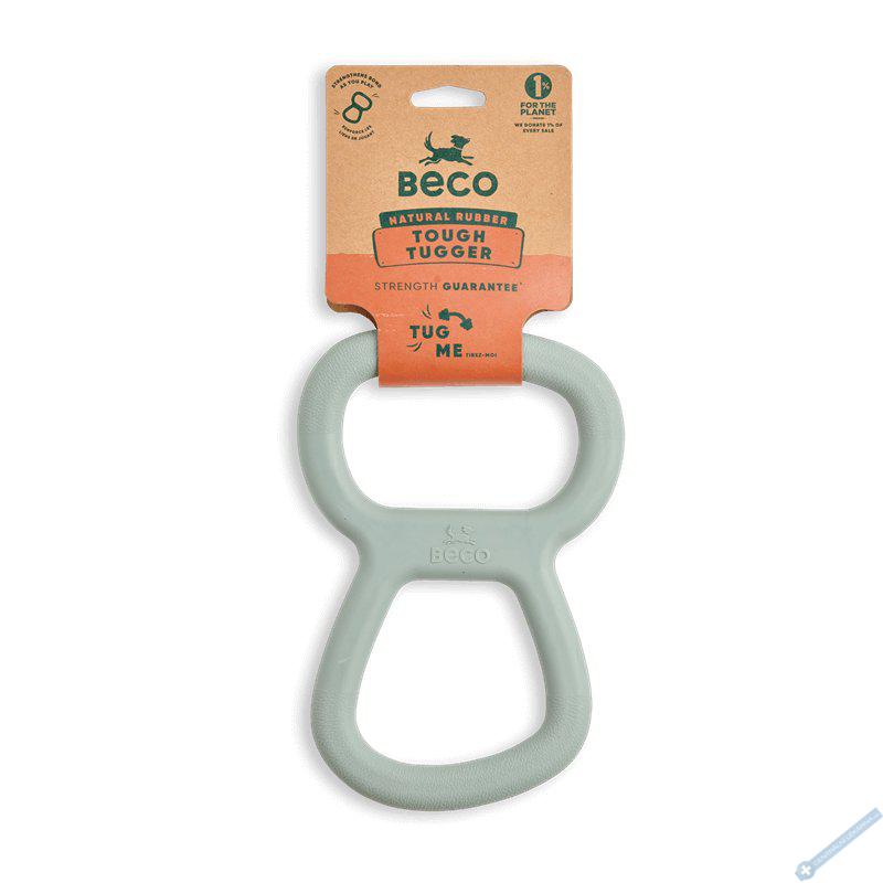 Beco Tough Tugger Hraka pro psy zelen 22cm