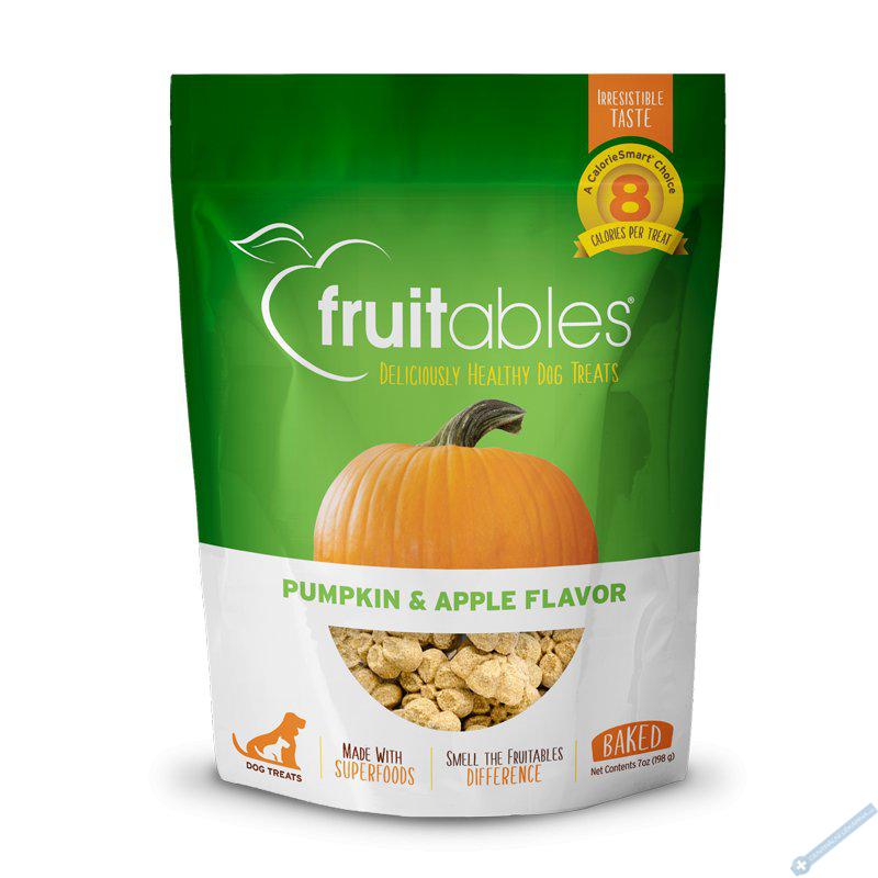 Fruitables Baked Odmny pro psy dn a jablko 198g