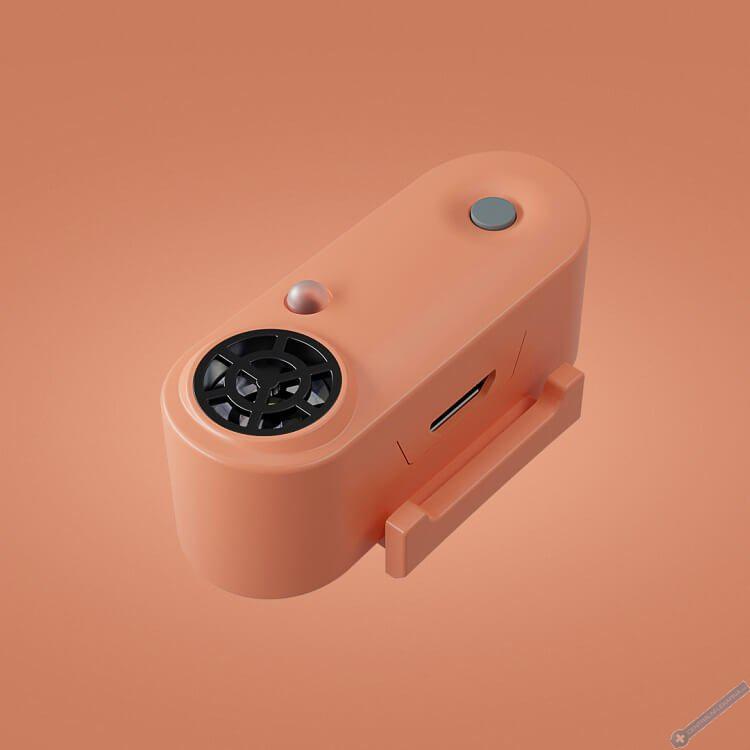TICKLESS Mini Nabjec ultrazvukov odpuzova kl횝at pro psy a koky Hot peach