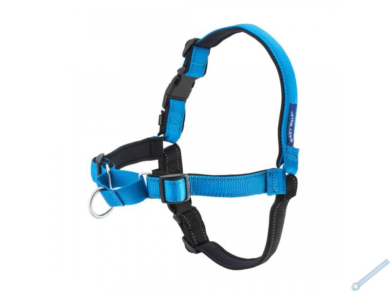 PetSafe postroj, EasyWalk Deluxe, modr, velikost L