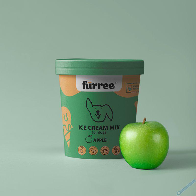 Frree Ice cream Apple Zmrzlina pro psy 60g