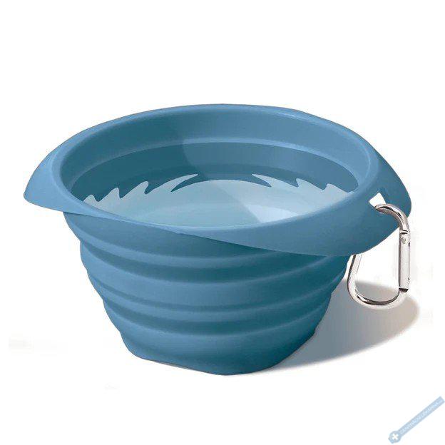 Kurgo Collaps-a-Bowl Miska pro psy modr 710ml