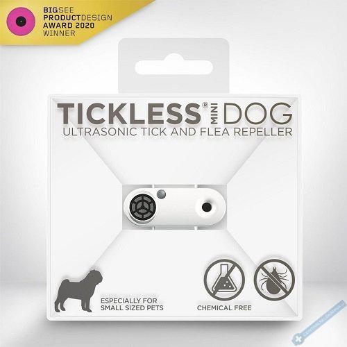 TICKLESS Mini Nabjec ultrazvukov odpuzova kl횝at pro psy a koky Jet Black