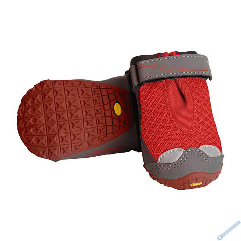 RUFFWEAR Grip Trex Outdoorov obuv pro psy Red Sumac XXXXS