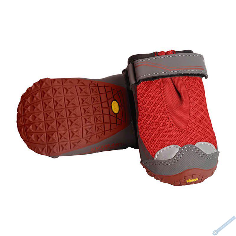 RUFFWEAR Grip Trex Outdoorov obuv pro psy Red Sumac XS