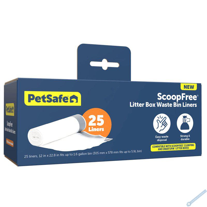 PetSafe Sky do sbrnho koe pro automatickou koi toaletu PetSafe ScoopFree 25ks