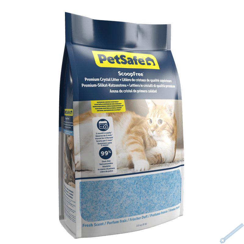 PetSafe ScoopFree Crystal Stelivo pro koky 3,6 kg
