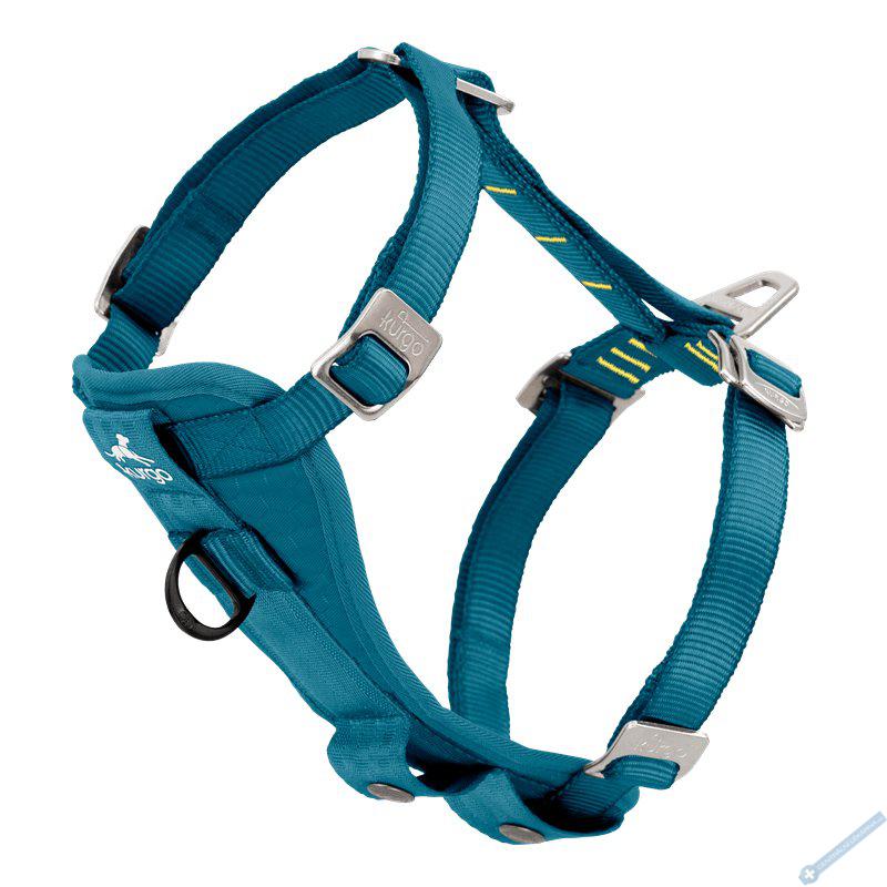 Kurgo Tru-Fit Enhanced Strenght Bezpenostn postroj pro psy s autopsem modr S