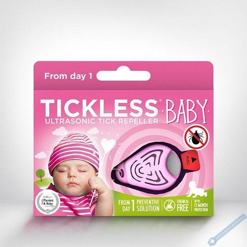 TICKLESS BABY Ultrazvukový odpuzovač klíšťat pro děti Béžová