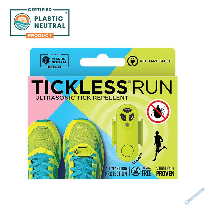 TICKLESS� RUN Dob�jec� ultrazvukov� odpuzova� kl횝at a blech pro lidi