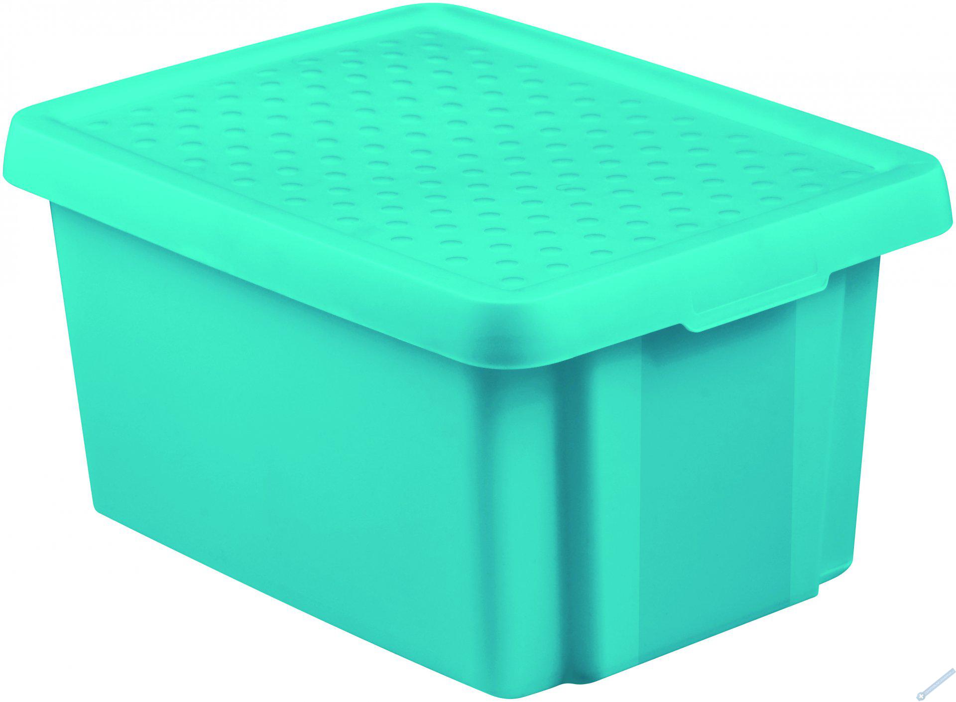 CURVER Essentials lon box s vkem Modr 16l